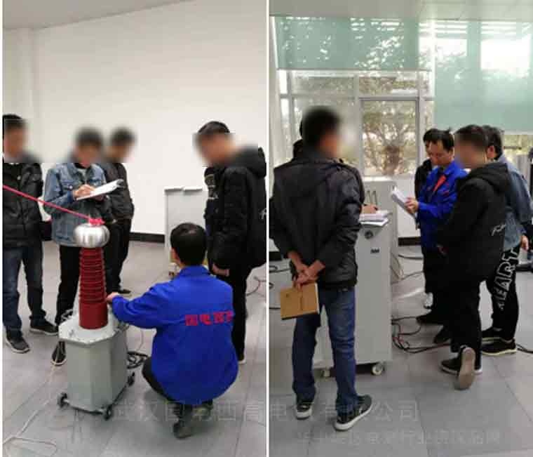 國電西高前往玉林檢驗(yàn)研究院提供調(diào)試服務(wù)