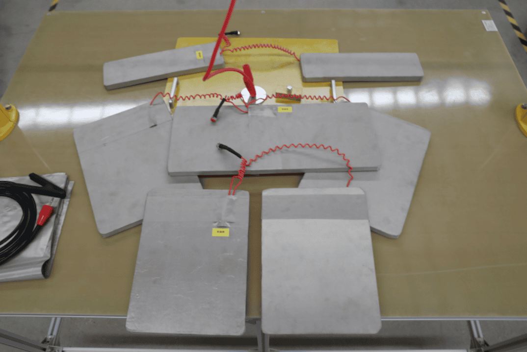 絕緣服試驗電極實物圖