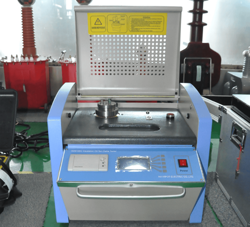 精密油介損自動測試儀實(shí)物圖