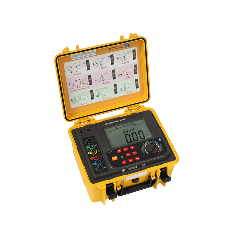 GDCR3200C雙鉗多功能接地電阻測(cè)試儀