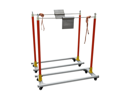 遮蔽罩試驗(yàn)電極裝置